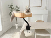 Thumbnail for ERGO PURRCH™ Desk-Mounted Cat Bed