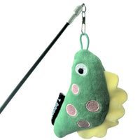 Thumbnail for Dino Catnip and Crinkle Plush Toy Attachment for Forever Stick™