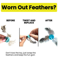 Thumbnail for Forever Prey™ - The World's First Refillable Feather Toy for Forever Stick™