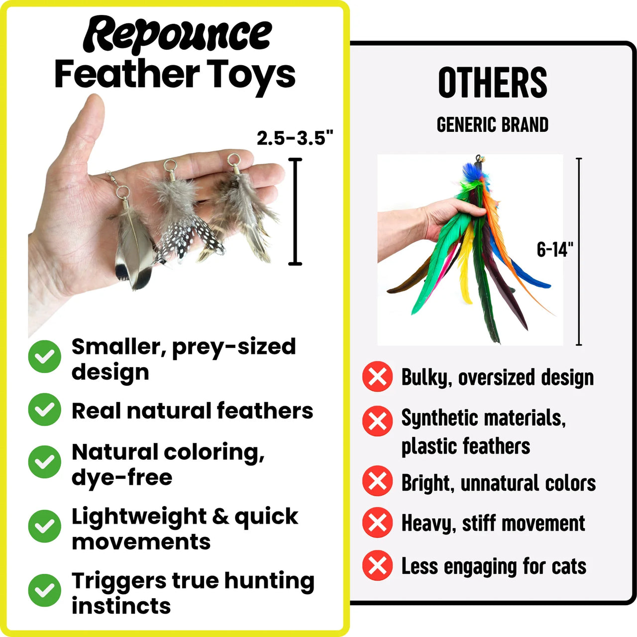 Feather Toy Attachment for Forever Stick™
