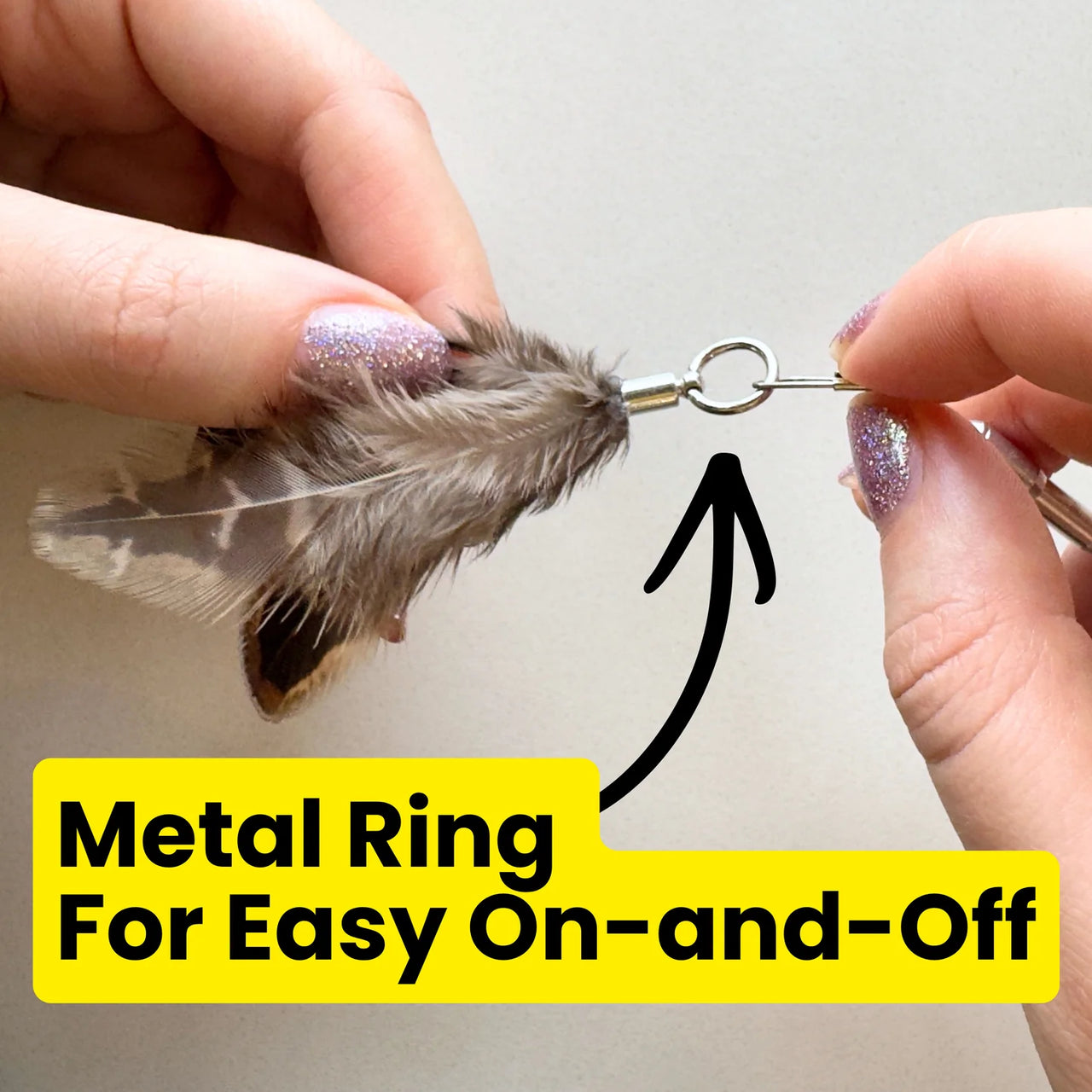 Feather Toy Attachment for Forever Stick™