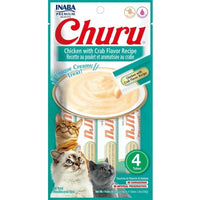 Thumbnail for INABA Churu Chicken with Crab Puree Recipe Treats