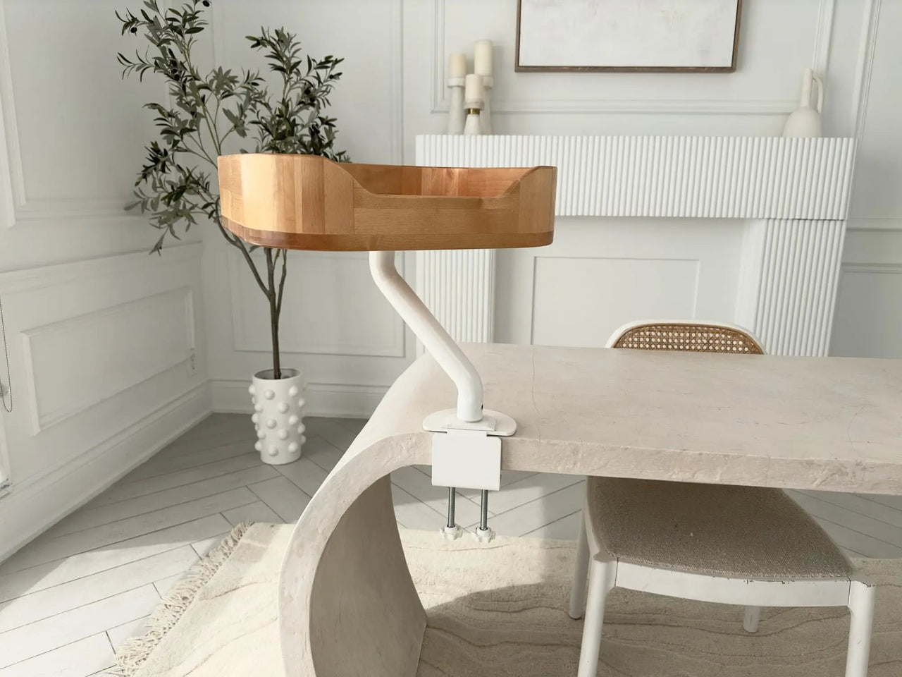 ERGO PURRCH™ Desk - Mounted Cat Bed - Fit 'n' Fun Cat WheelERGO PURRCH™ Desk - Mounted Cat Bed